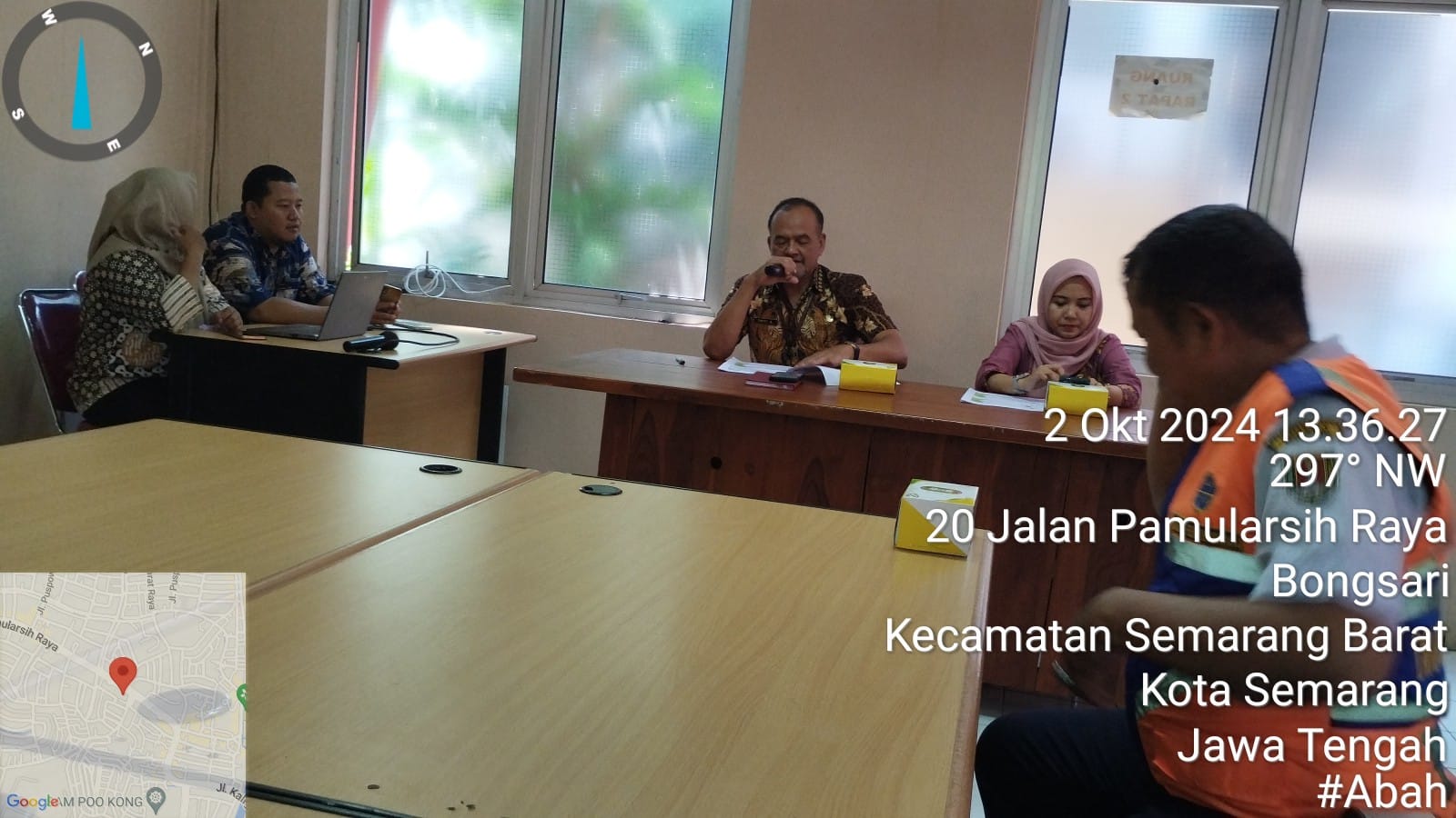 DISKOMINFO Kota Semarang Hadiri Rakor Kegiatan World Walking Day 2024 dan Festival Olahraga Masyarakat